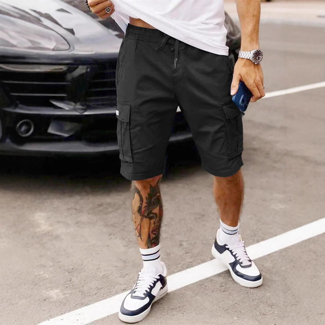 Workwear Shorts Men's New Summer American Straight Cropped Casual Shorts