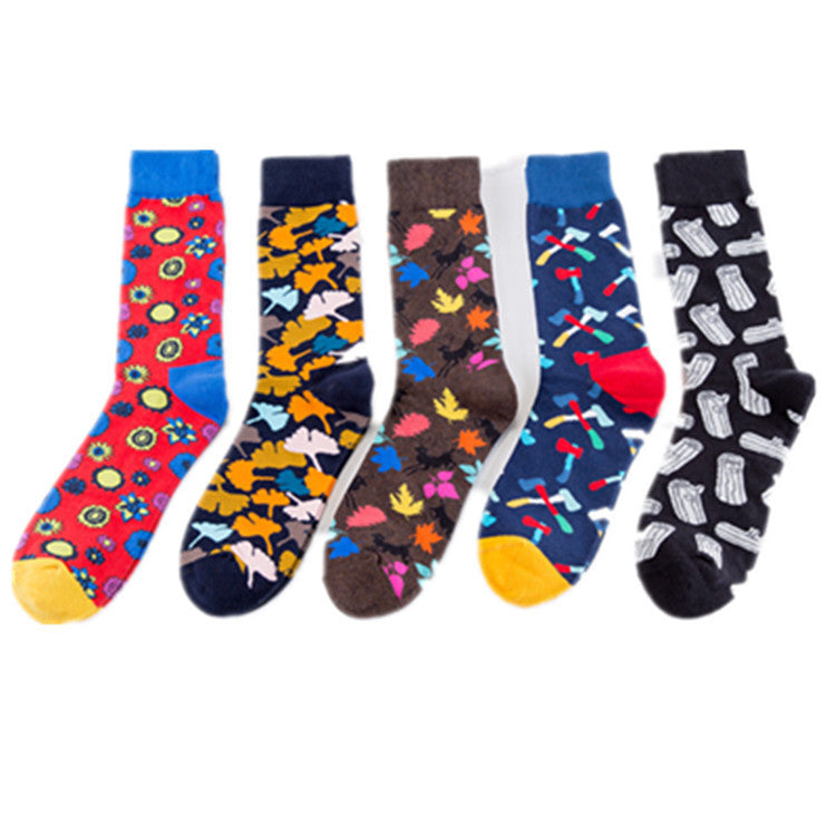 Men's Skateboarding Personality Series Socks