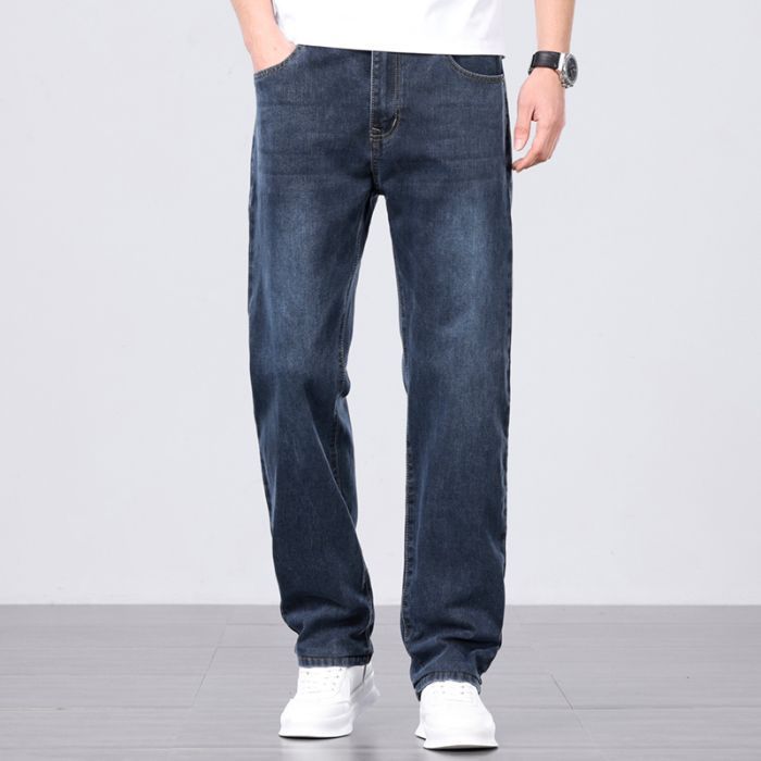 Men's Loose Straight Jeans