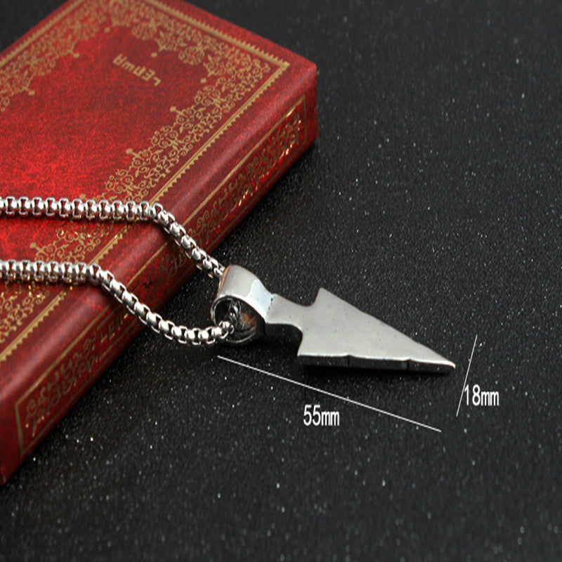 Triangle Arrow Retro Necklace For Men