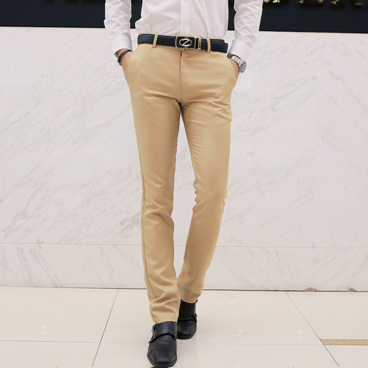 Men's Business Casual Slim-fit Pants