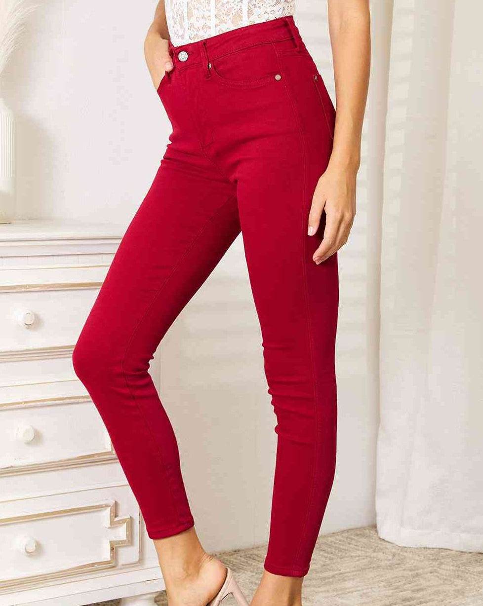 Judy Blue Full Size High Waist Tummy Control Skinny Women Jeans
