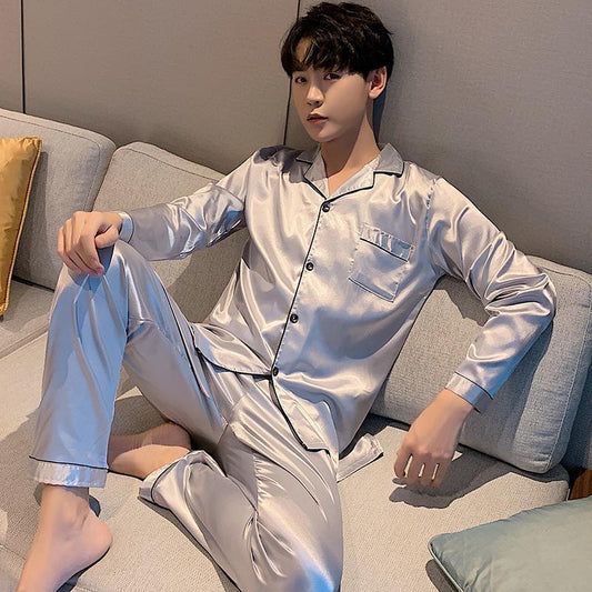 Men's Long Sleeve Pajamas
