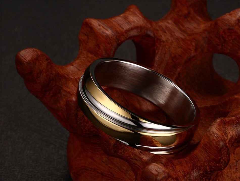 Lead & Nickel Free Stainless Steel Men's Ring
