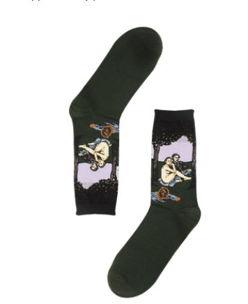 Mid Length Casual Versatile Cotton Men's Socks