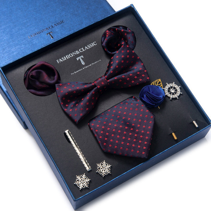 Men's 8-piece Tie Set