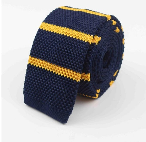 Men's Knitted Leisure Striped Ties