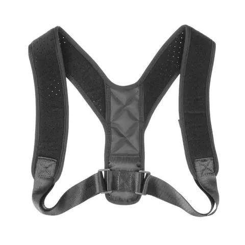 Adjustable Posture Corrector Back Support Strap Brace Shoulder Spine Support Lumbar Posture Orthopedic Belt by GJG Denim