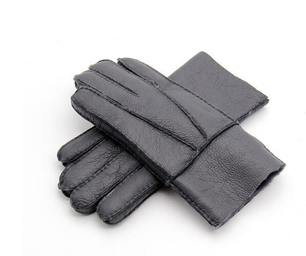 Men's Sheepskin Fur Gloves