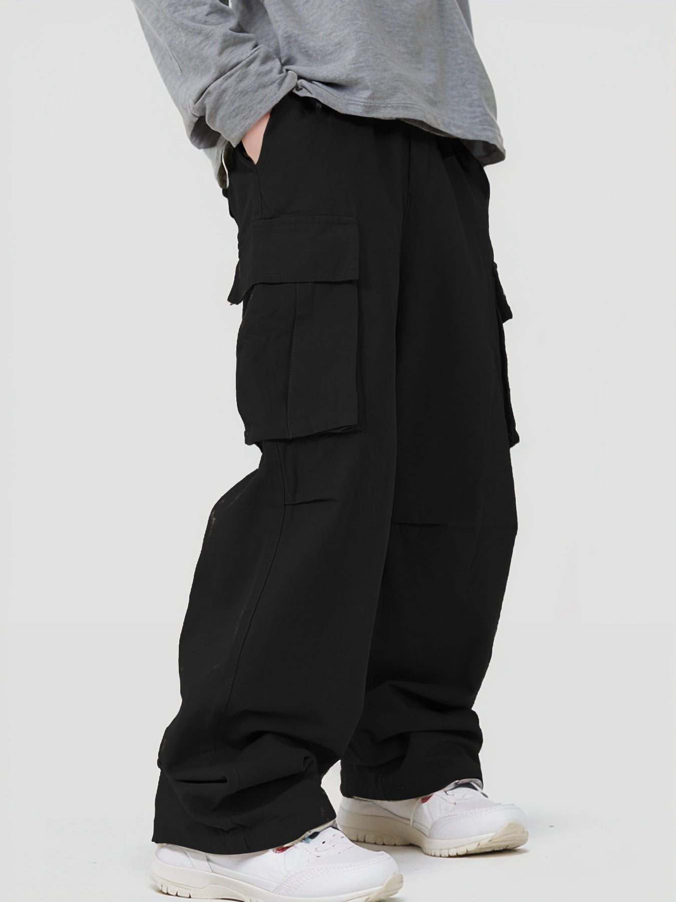 Men's Casual Loose Three-dimensional Pocket Cargo Pants