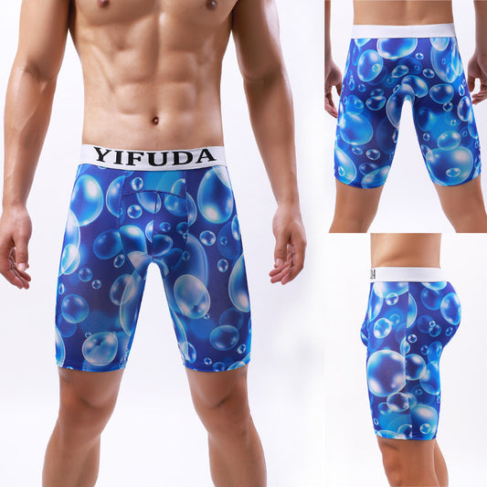 Men's Fashionable And Comfortable Printed Underwear