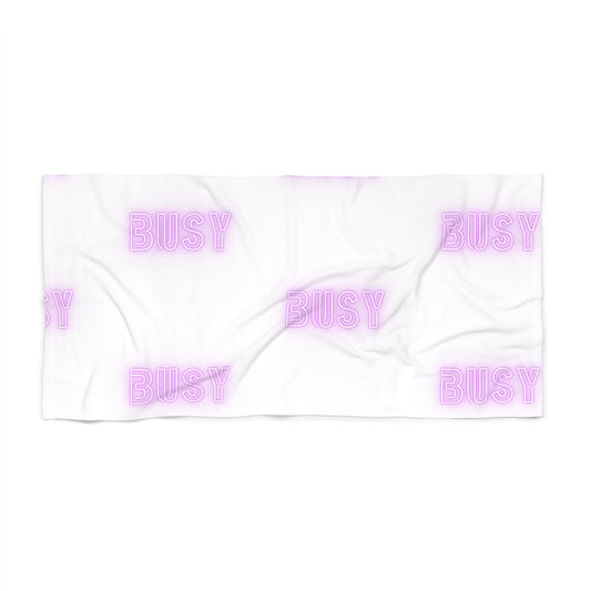 Beach Towel Busy