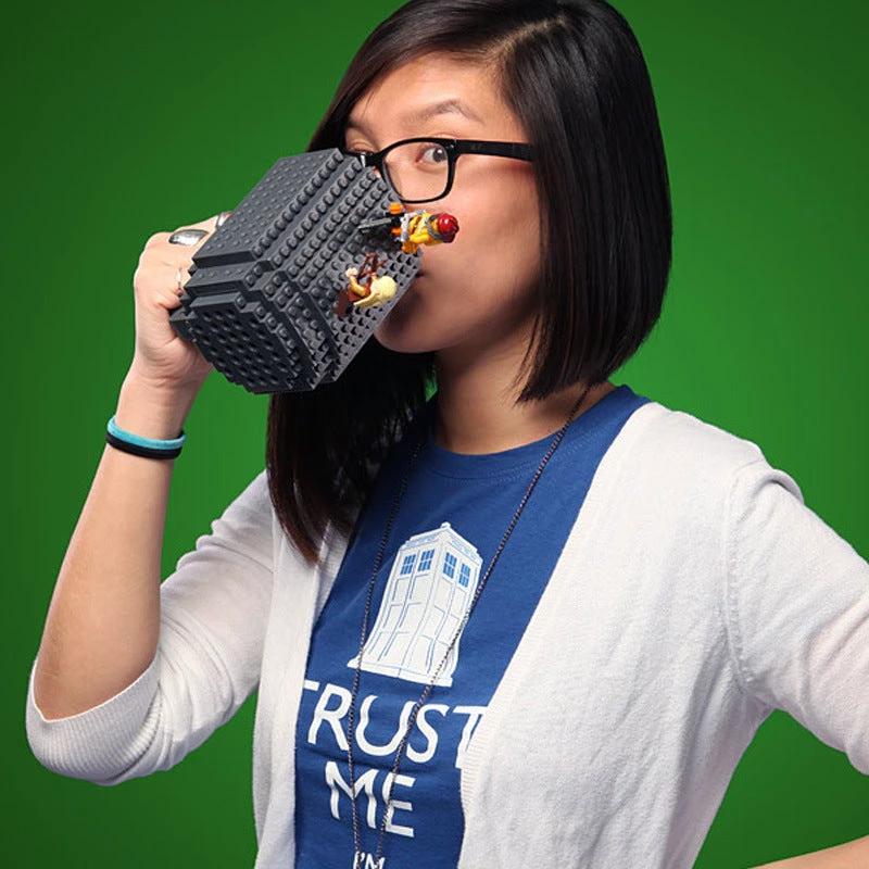 DIY Block Puzzle Mug by GJG Denim