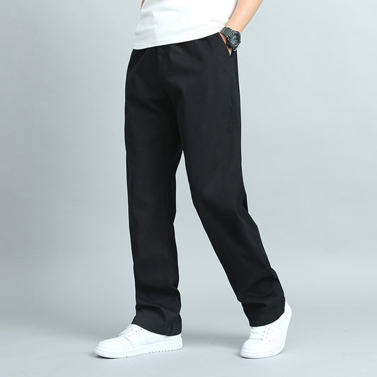Pure Cotton Track Pants Overalls Fashionable All-matching