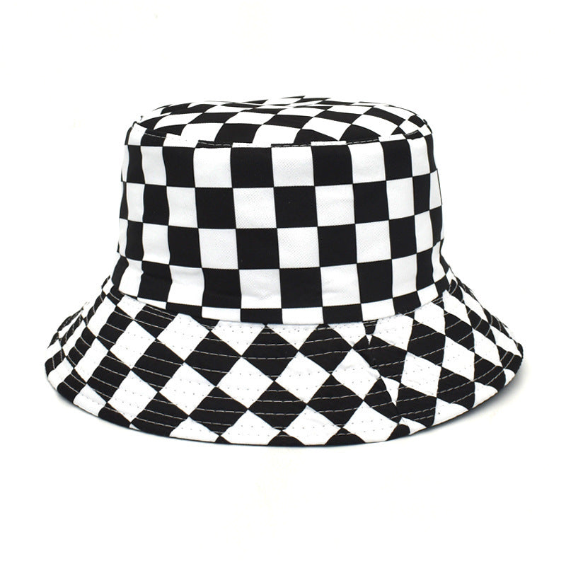 Men's Checkered Bucket Hat