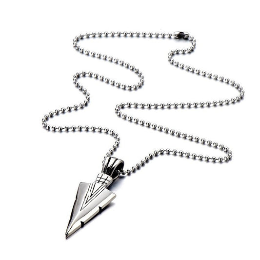 Triangle Arrow Retro Necklace For Men