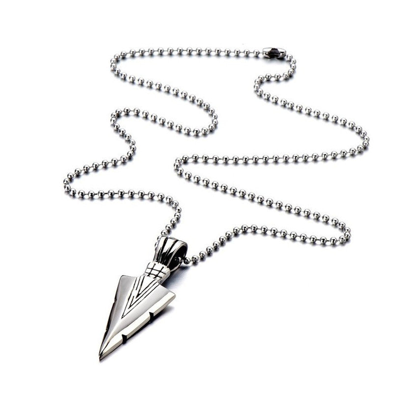 Triangle Arrow Retro Necklace For Men