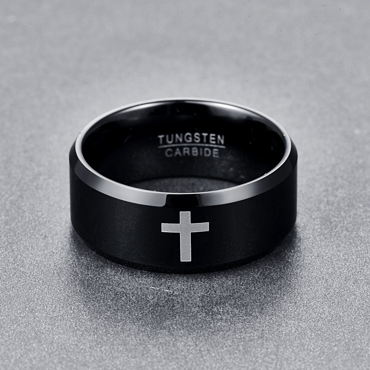 Non-fading Special-interest Design Style Cross Ring