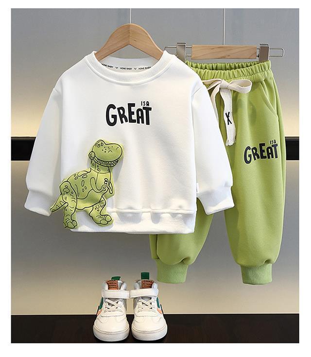 Boys Sweater Suit Clothes Fashionable Children