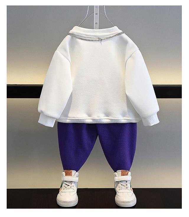 Boys Sweater Suit Clothes Fashionable Children