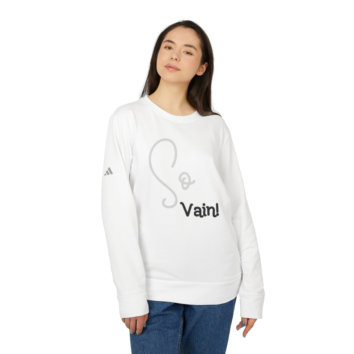 adidas Unisex Fleece Crewneck Sweatshirt So Vain