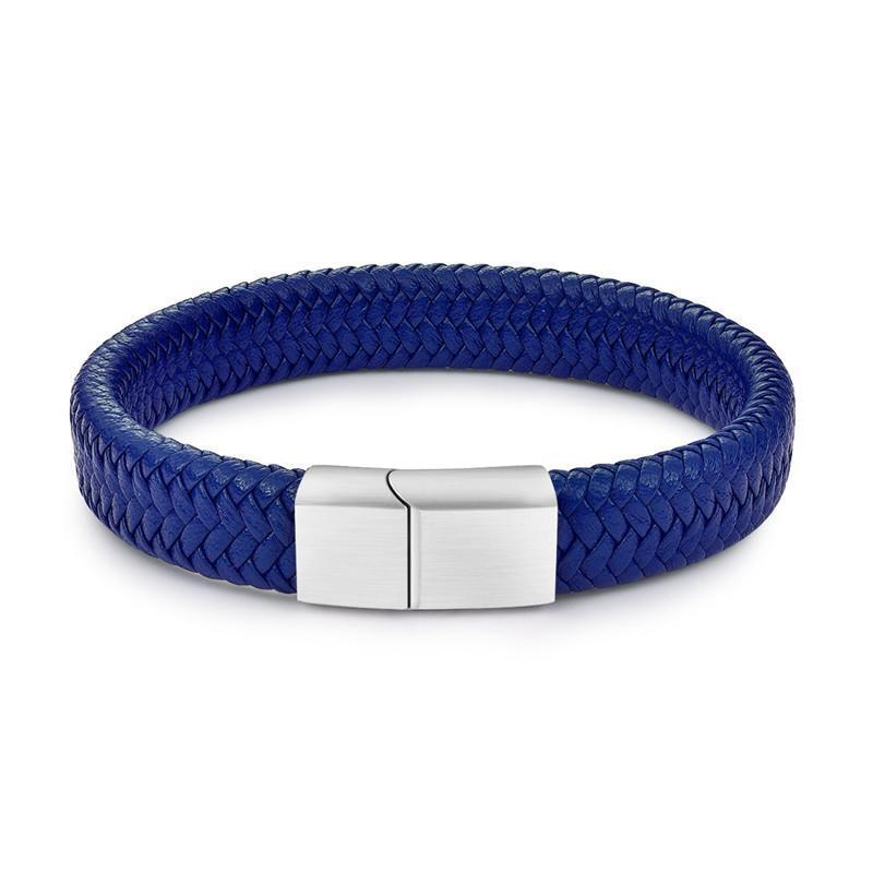 Classic Men's Faux Leather Bracelet