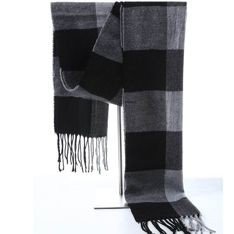 Men's Faux Cashmere Scarf