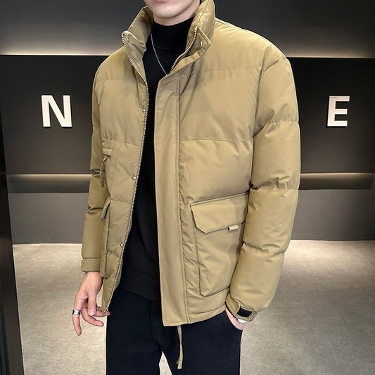 Men's Cotton Stand Collar Coat