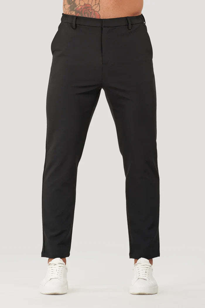 Solid Color Business Casual Men's Pants
