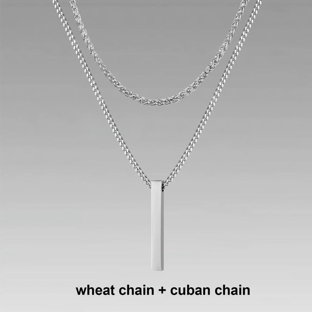 Men's Crystal Necklace
