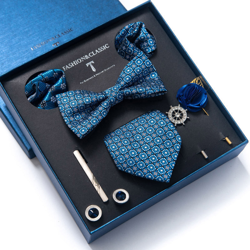 Men's 8-piece Tie Set