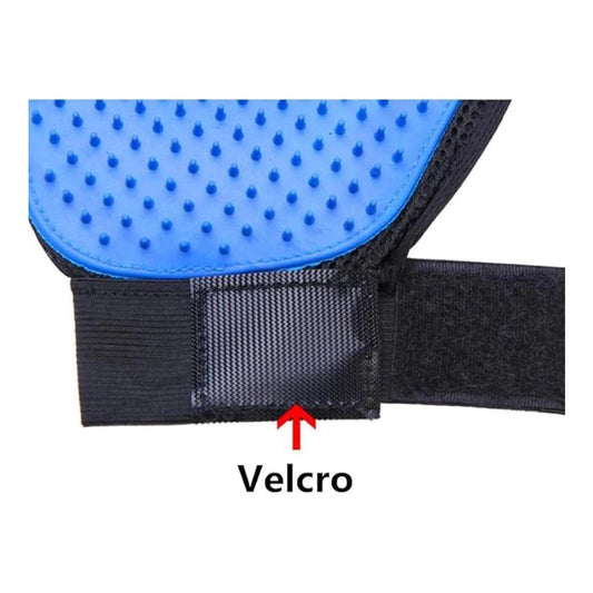 1 Pair Pet Grooming Cat Dog Rabbits Horse Gloves Pet Brush Glove Premium De-Shedding Glove by GJG Denim