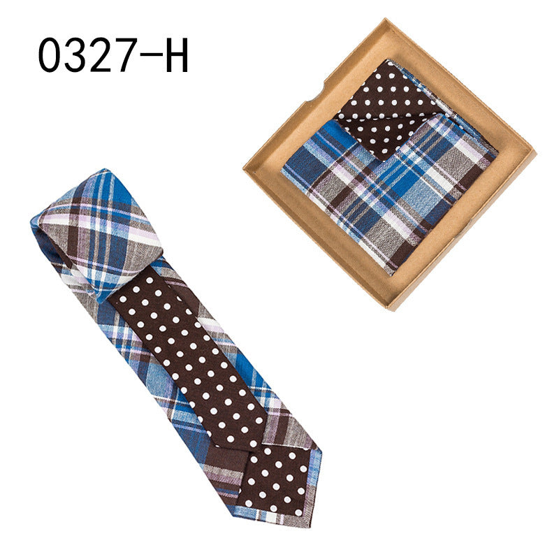 Men's Floral Print Tie and Pocket Square