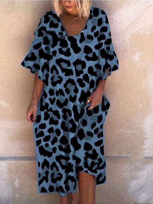 Loose casual plus size dress by GJG Denim