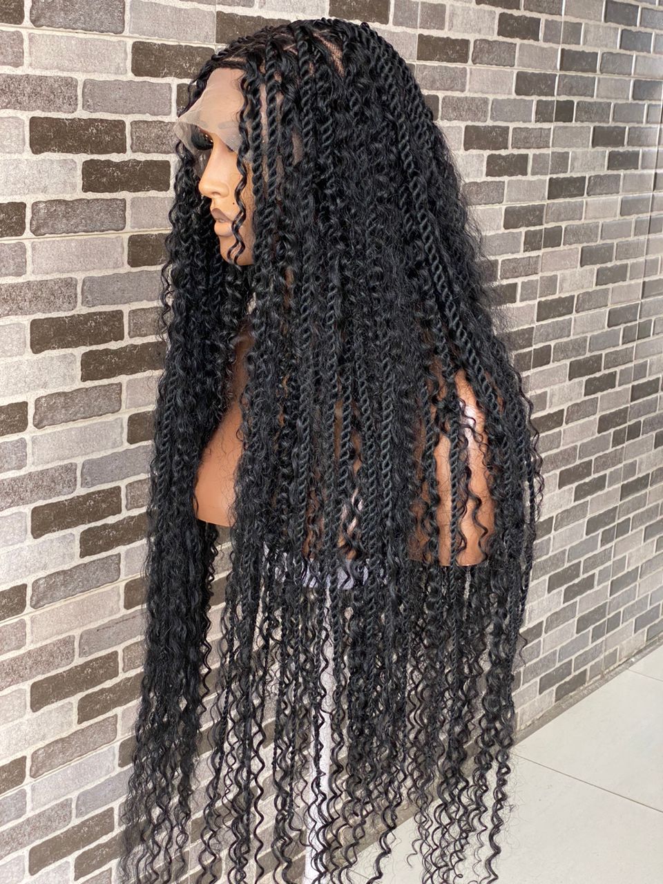 Senegalese bohemian -(100-% Humanhair curls (TARA