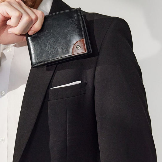 Multi-functional Rfid Anti-theft Swiping High Sense Men's Wallet