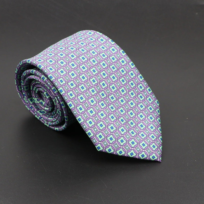 Men's Super Soft Bohemian Silk Ties