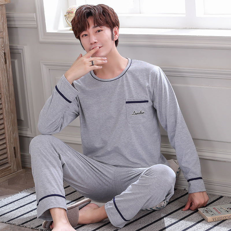 Men's Varions Print Long Sleeve Pajamas