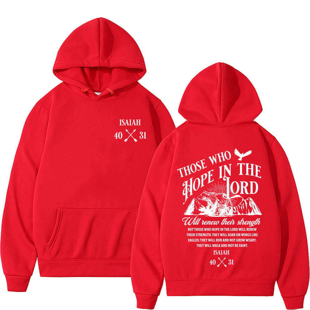 Men's Christian Print Hoodies