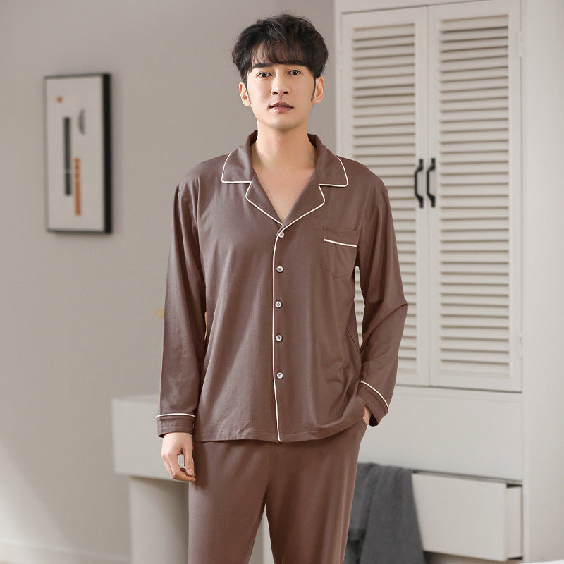 Men's Long Sleeve Pajamas