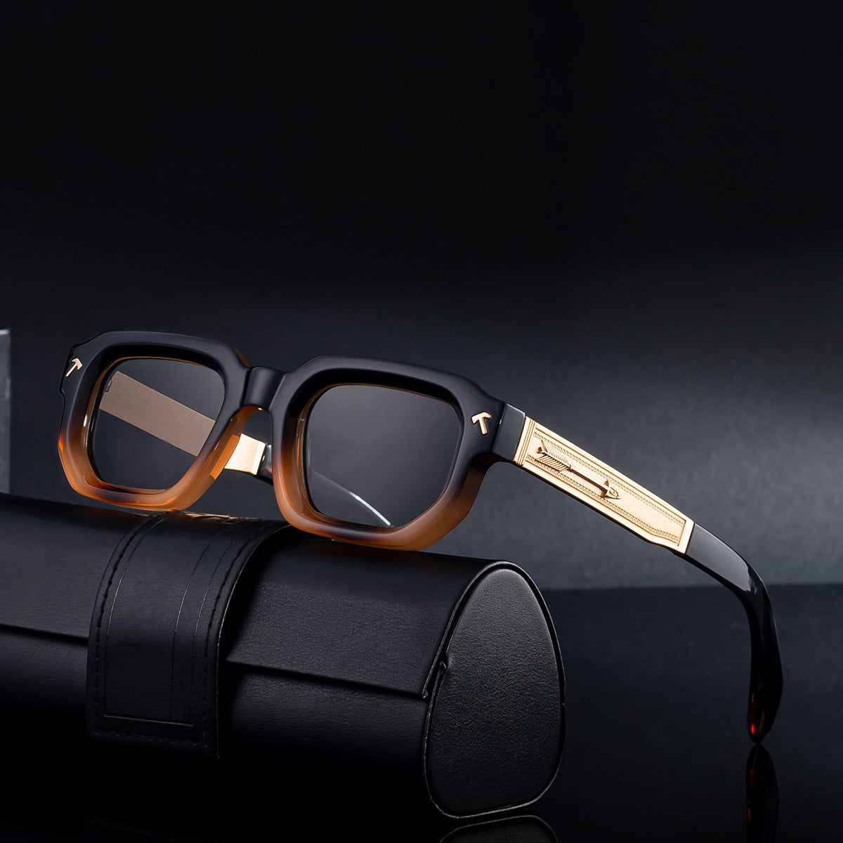 Fashion Box Sun Glasses Male Outdoor