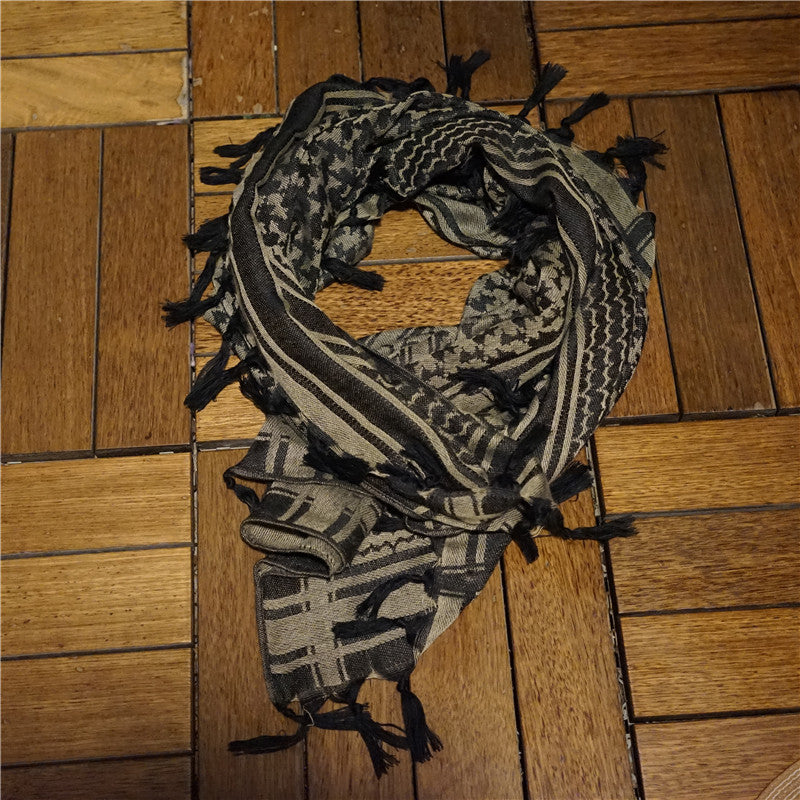 Tactical Pure Cotton Scarf For Men