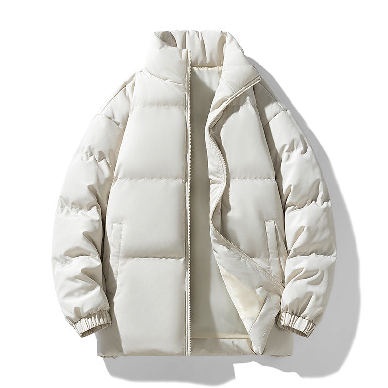 Men's Stand-up Collar Cotton-padded Coat Thick Warm-keeping And Cold-proof