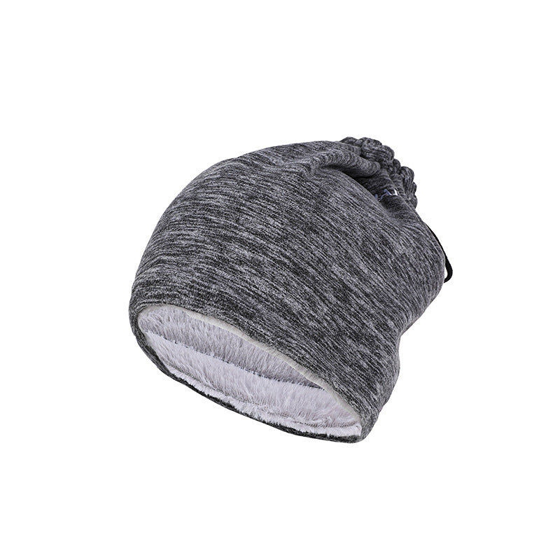 Men's Cold Proof And Warm Wind Proof Wool Hat or Neck Warmer