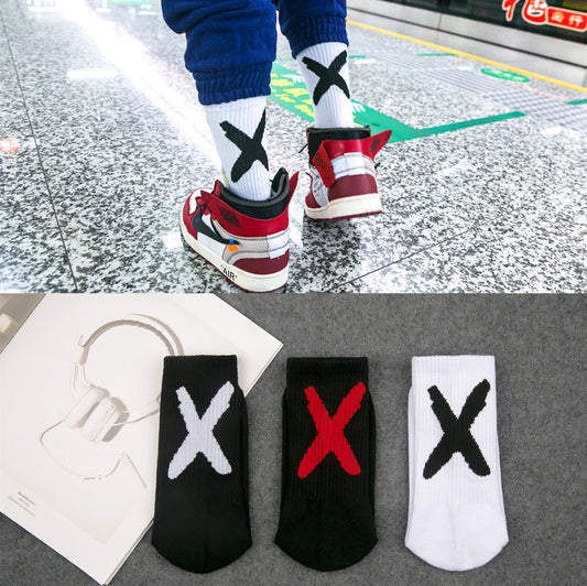 Men's "X" Trendy Socks