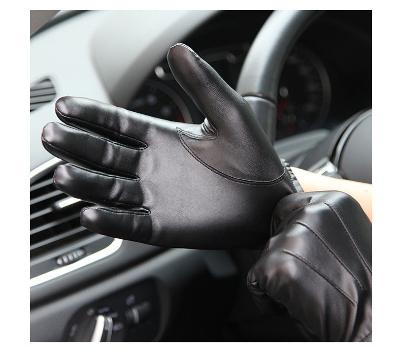 Men's PU Leather Gloves