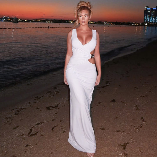 Fashion Sexy Cutout Sheath Women's Dress