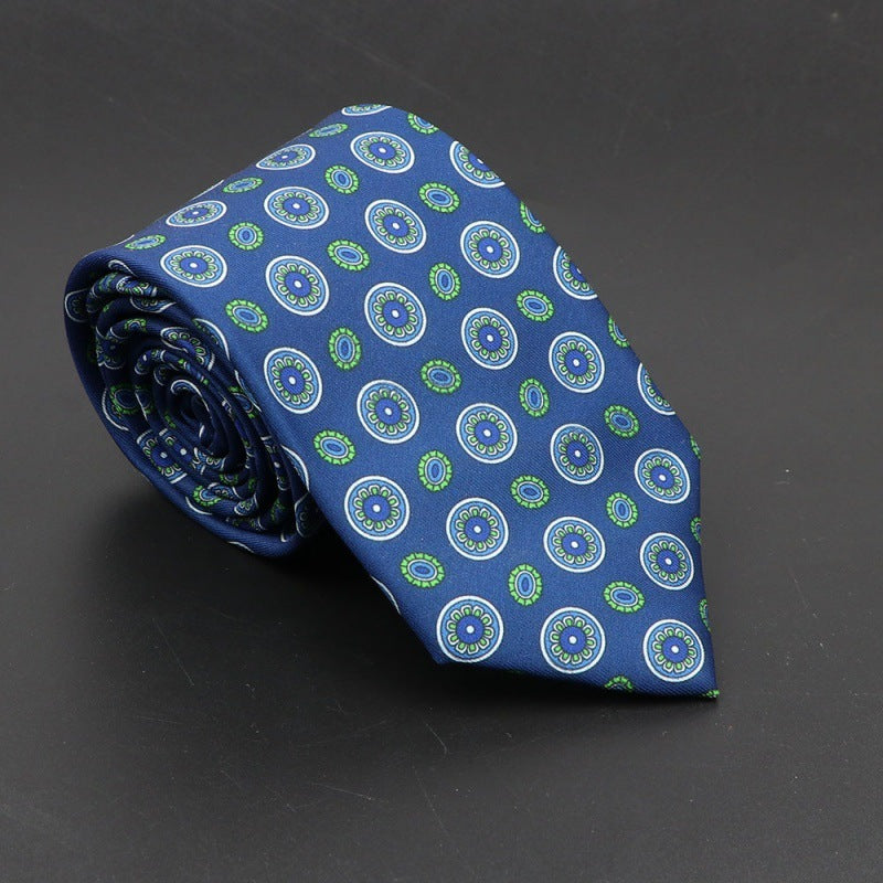 Men's Super Soft Bohemian Silk Ties