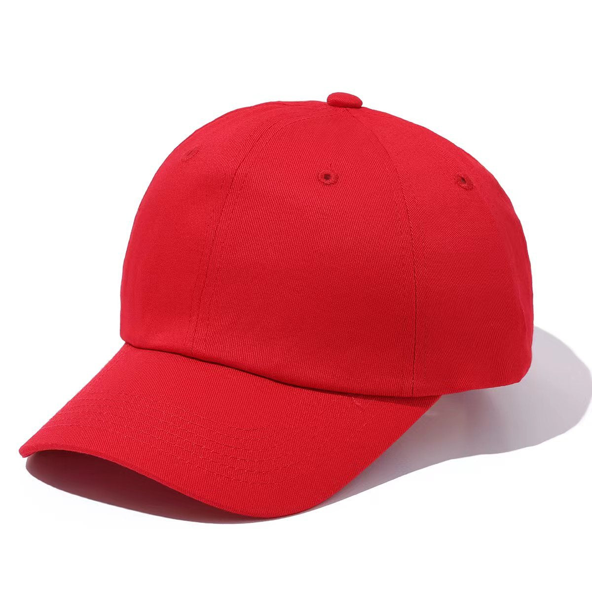 Men's Cotton Solid Color Baseball Cap
