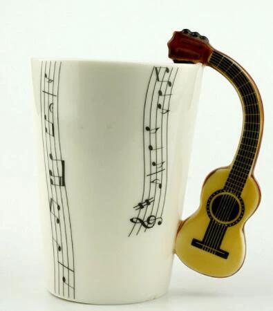 Creative Music Style Ceramic Mug by GJG Denim